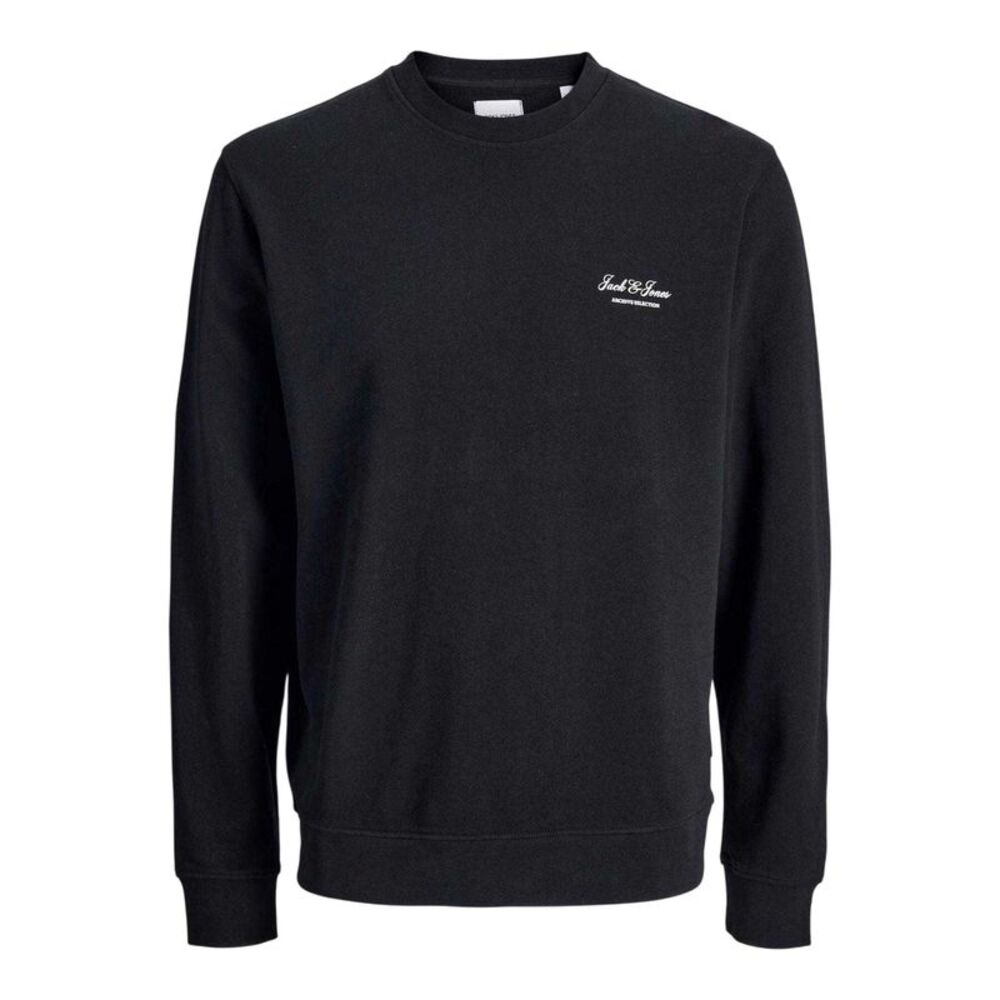Jack And Jones Mens Archive Logo Sweatshirt / Black